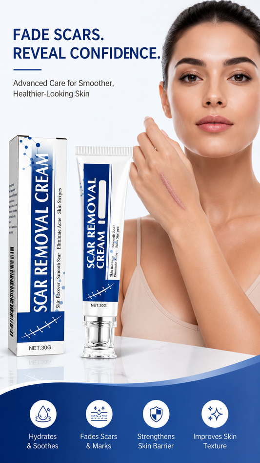 Advanced Scar Gel and Scar Removal Cream
